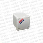 Caja de Paso Ext Plastico 118x118x87mm Blanco c/ Tapa IP65 T-Plast