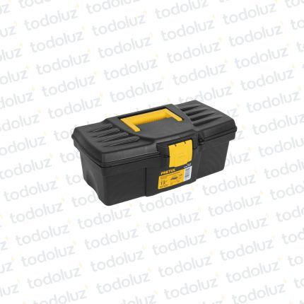 Caja de Herramientas 13" Plastica Pretul