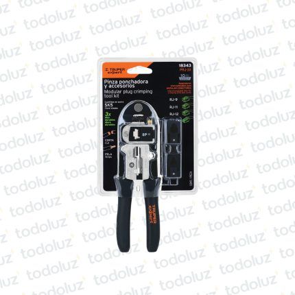 Pinza Crimpeadora Lateral RJ11/RJ45 4P/6P/8P