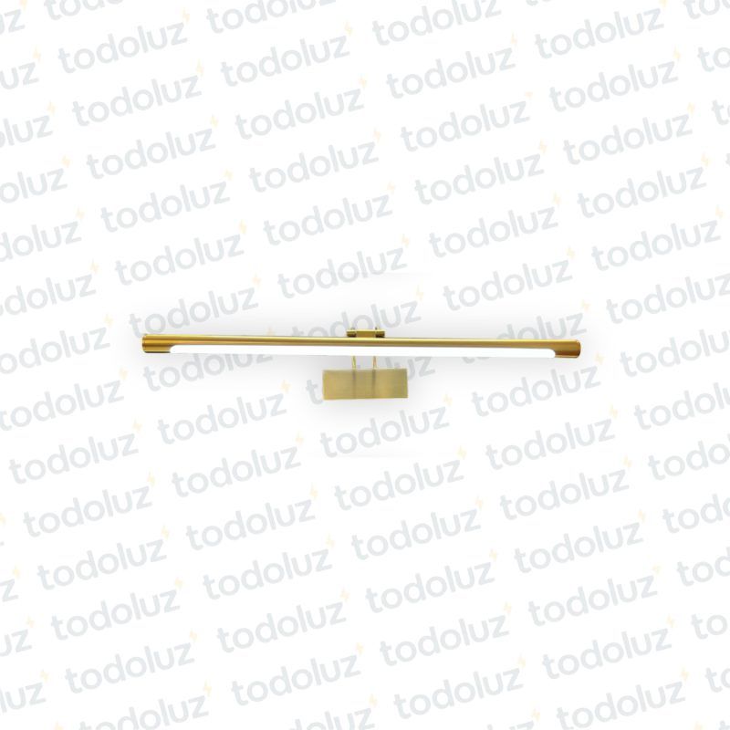 Aplique p/Pared Articulable Dorado 30w 3Tonos 60cm (50.536)