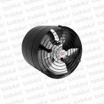 Extractor de Aire Metal Linea Industrial 20cm 70W 220Vac Venti-Delta