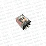 Mini Rele Enchufable c/ Led 24Vac 4P NO/NC