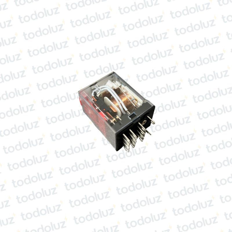 Mini Rele Enchufable c/ Led 24Vac 4P NO/NC