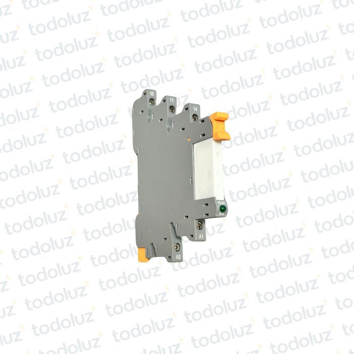Rele Slim 24Vdc 1NO 6A con Led y Zocalo