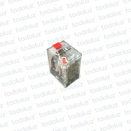 Mini Rele Enchufable c/ Led 24Vac 4P NO/NC