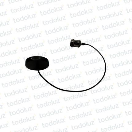 Colgante Lineal Vintage Negro 1M 1*E27 (54.370)