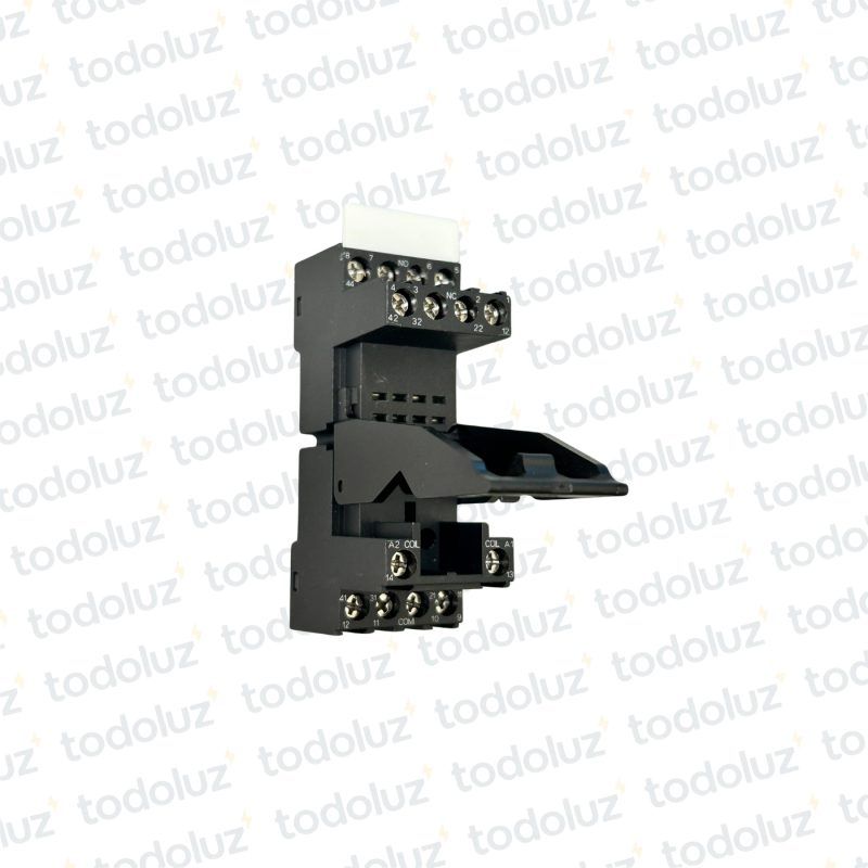 Zocalo p/ Mini Rele Enchufable p/ 4P 4NO 4NC