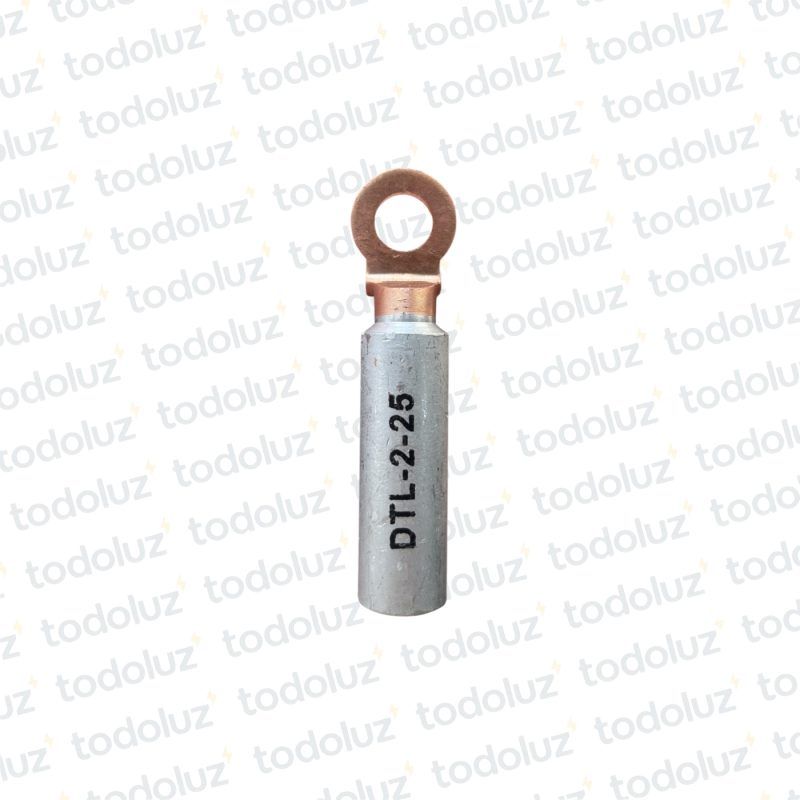 Terminal Ojal Bimetalico Al/CU 25mm²