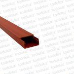 Cablecanal 20x10mm c/ adhesivo (x.Tira/2mts) Color Marron