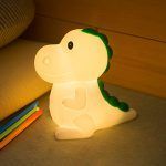 Luminaria de Mesa Dinosaurio Touch Portatil USB 5Vdc 0.5W RGB+3000°k (56.196)