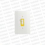 Interruptor Emb. Unipolar Amarillo 30A 250V Tipo Panam Eletromar