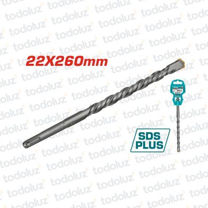 Broca Concreto SDS+ 22x260mm Linea Industrial Total