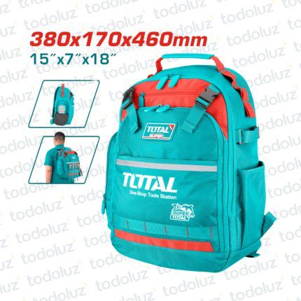 Mochila Portaherramientas 380X170X460mm Total