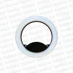 Aplique Circular Negro 12w 3000°k Led Incorp (50.553)