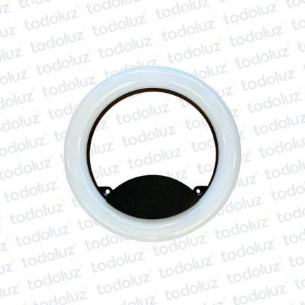Aplique Circular Negro 12w 3000°k Led Incorp (50.553)