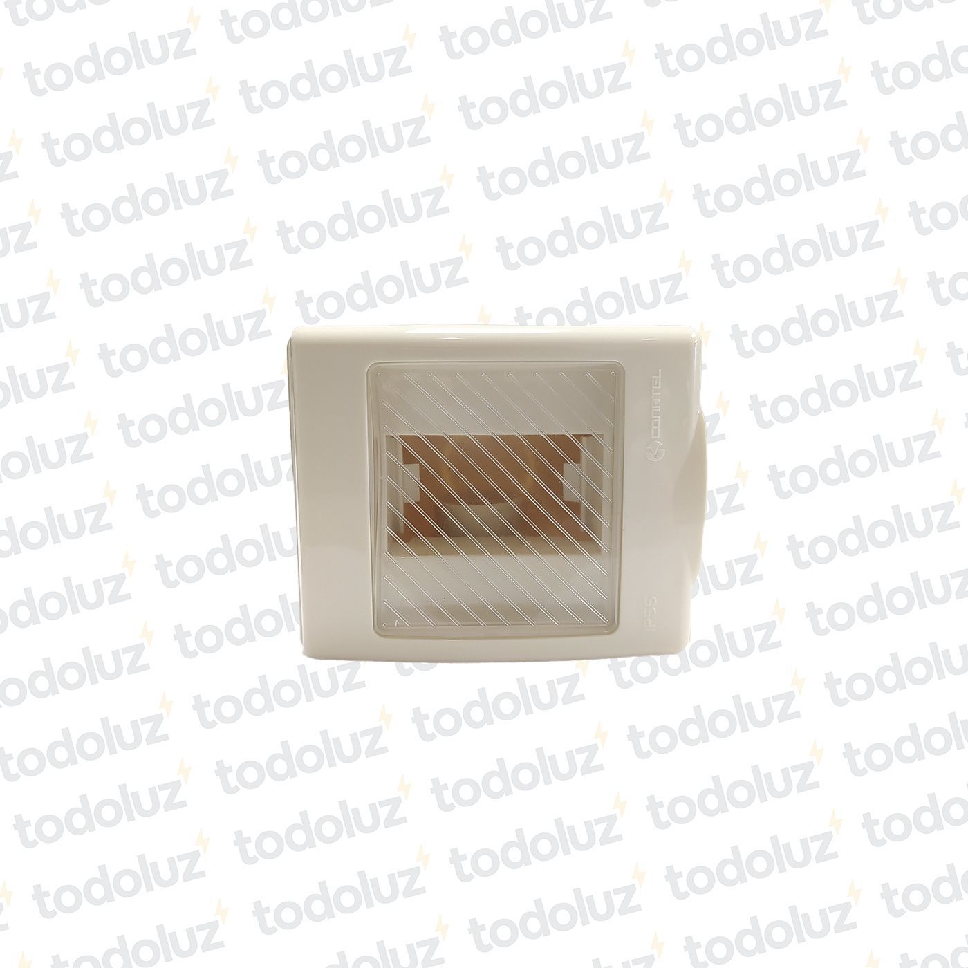 1221-interno-f0fd9b7db6e843c48c895de39e2cc5f3.jpeg Caja Exterior c/ Membrana IP55 p/ 1 Modulo Conatel