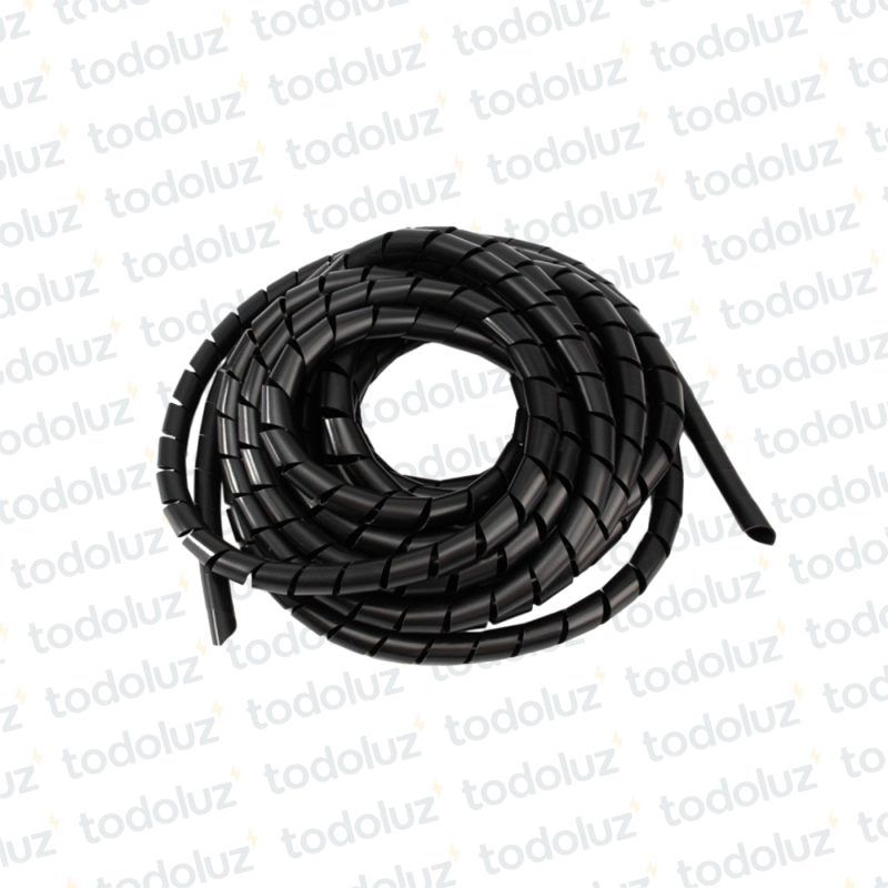 Ordenador de Cable 19mm Negro (x.Rollo/10m)