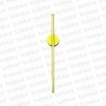 Aplique Lineal Dorado Triple Tono Led Incorp. (50.549)