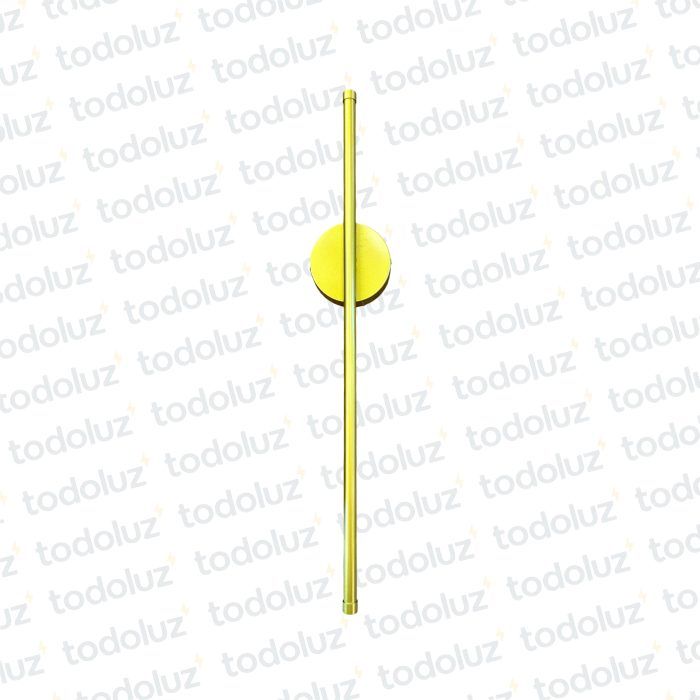 Aplique Lineal Dorado Triple Tono Led Incorp. (50.549)