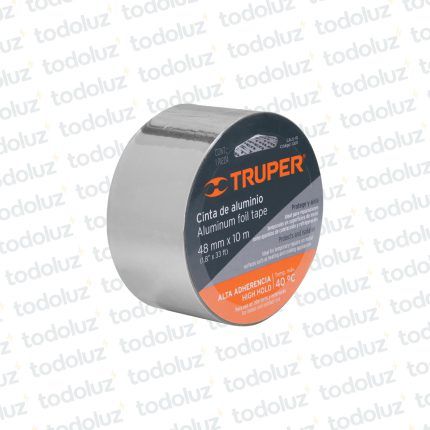 Cinta de Aluminio 48mm x 10mts Truper