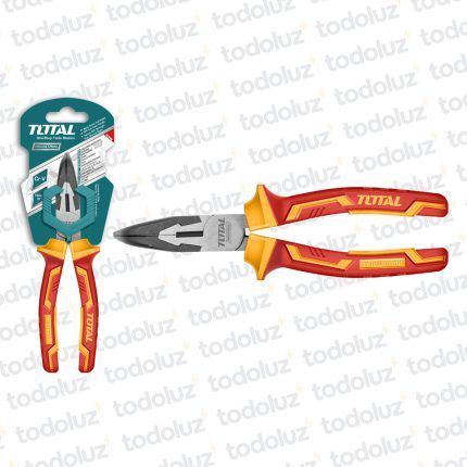 Pinza Punta Fina Curvo 8´ 1000V Profesional Industrial Total