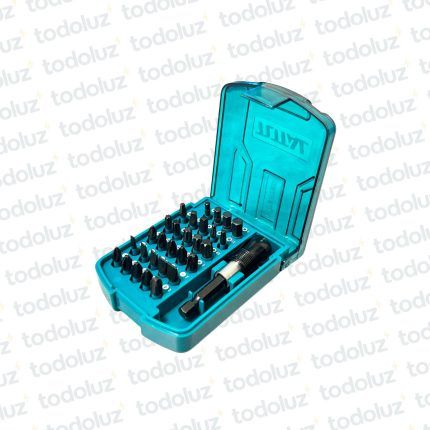 Kit 29 Puntas Intercambiables 25mm + Acople Total