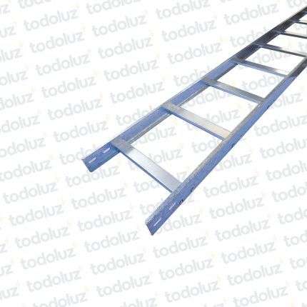 Bandeja Portacable T. Escalera 100x60mm Chapa n°22 (x.Tira/3mts) Cominsa