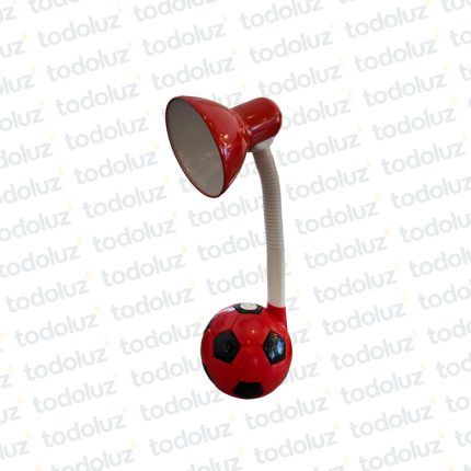 Velador de Mesa Diseño Pelota Rojo 1*E27 (56.239)