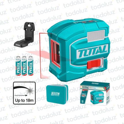 Nivel Laser Rojo Horizontal/Vertical 0-18mts Total