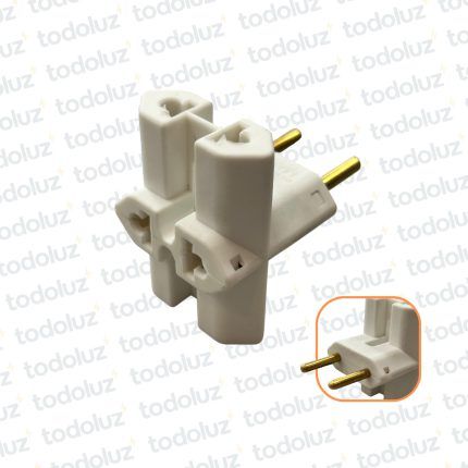 Ficha Triple 10A 250V Margirius