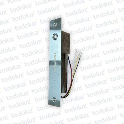 Cerradura electrica para embutir en marco de puerta 12Vdc Hikvision