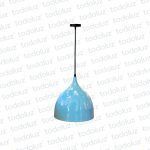 Colgante Semicirculo Celeste (ø300mm) F/Blanco 1*E27 (54.1046)