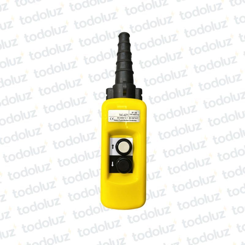 Pulsador Botonera Colgante 2 Posiciones IP65 10A 400Vac
