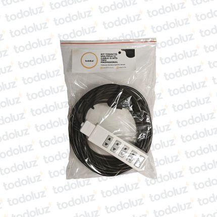 Kit Tomacte. Multiple c/ Cable 15mts Tipo Profesional