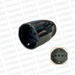 Ficha Hembra Schuko 16A 250V Vimar