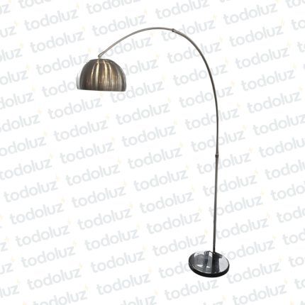 Luminaria de Pie B. Circular Arco Cromado 1*E27 (56.250)