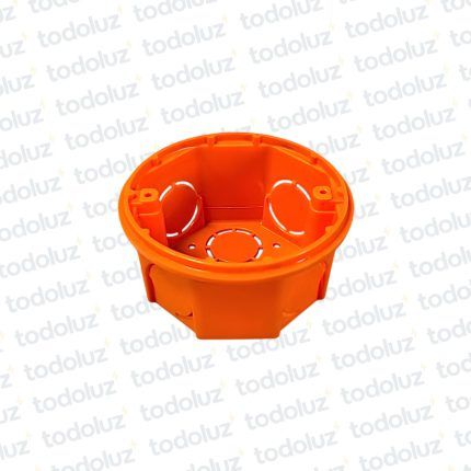 Caja Octogonal 3x3 Antillama Naranja Tramontina