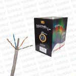 Cable U/UTP Cat.6 Gris 23AWGx4P 100% Cobre (x.Caja/305mts) Norphel