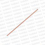 Jabalina de Cobre 2.00mts x 1/2´ (11.11mm) Brasilera