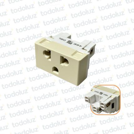 Mod. Tomacte. Computacion 2P+T 10A 250V D. Marfil Conatel