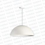 Colgante Semicirculo Blanco F/Blanco ø40cm (54.934)