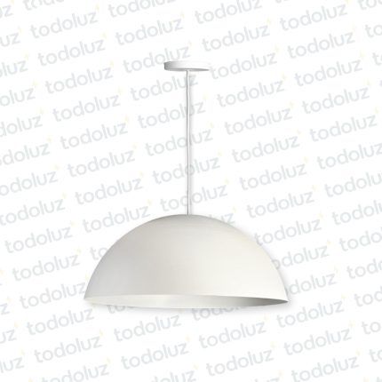 Colgante Semicirculo Blanco F/Blanco ø40cm (54.934)