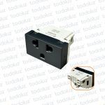 Mod. Tomacte. Computacion 2P+T 10A 250V D. Grafito Conatel