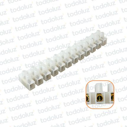 Tira Bornera 80A 30mm² (x.tira/12bornes)