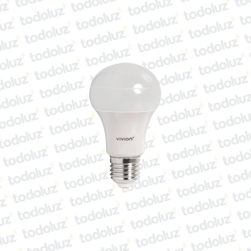 Lamp. Bulbo Led 7W 600lm E27 220V 6500°k Vivion