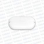 Tortuga Led Oval Blanco 24W 2400lm 6500°k IP65 110-264V