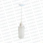 Colgante Cilindrico PVC B. Blanca 1*E27 (54.1100)