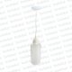 Colgante Cilindrico PVC B. Blanca 1*E27 (54.1100)