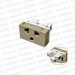 Mod. Tomacte. Computacion 2P+T 10A 250V HT Conatel