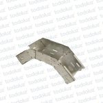 Curva Vertical Externa p/ Bandeja Portacable T. Ranurado 100x50mm Cominsa